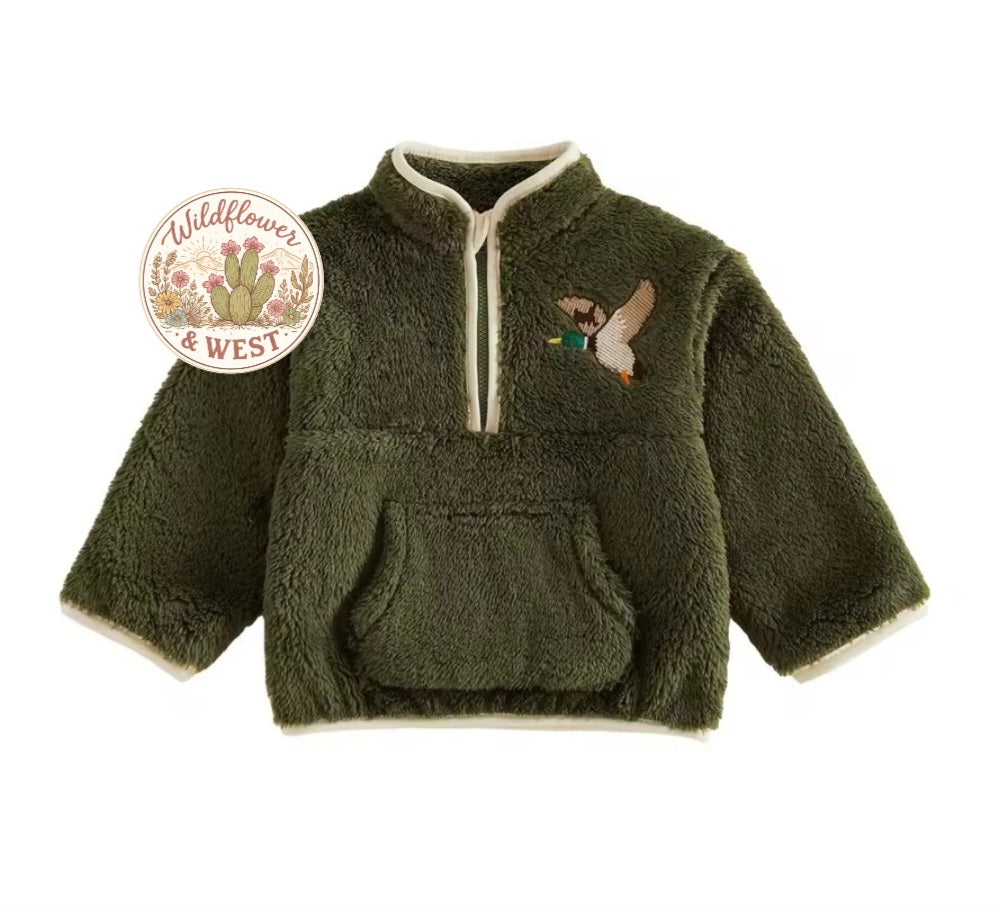 Little Drake Plush 1/4 Zip