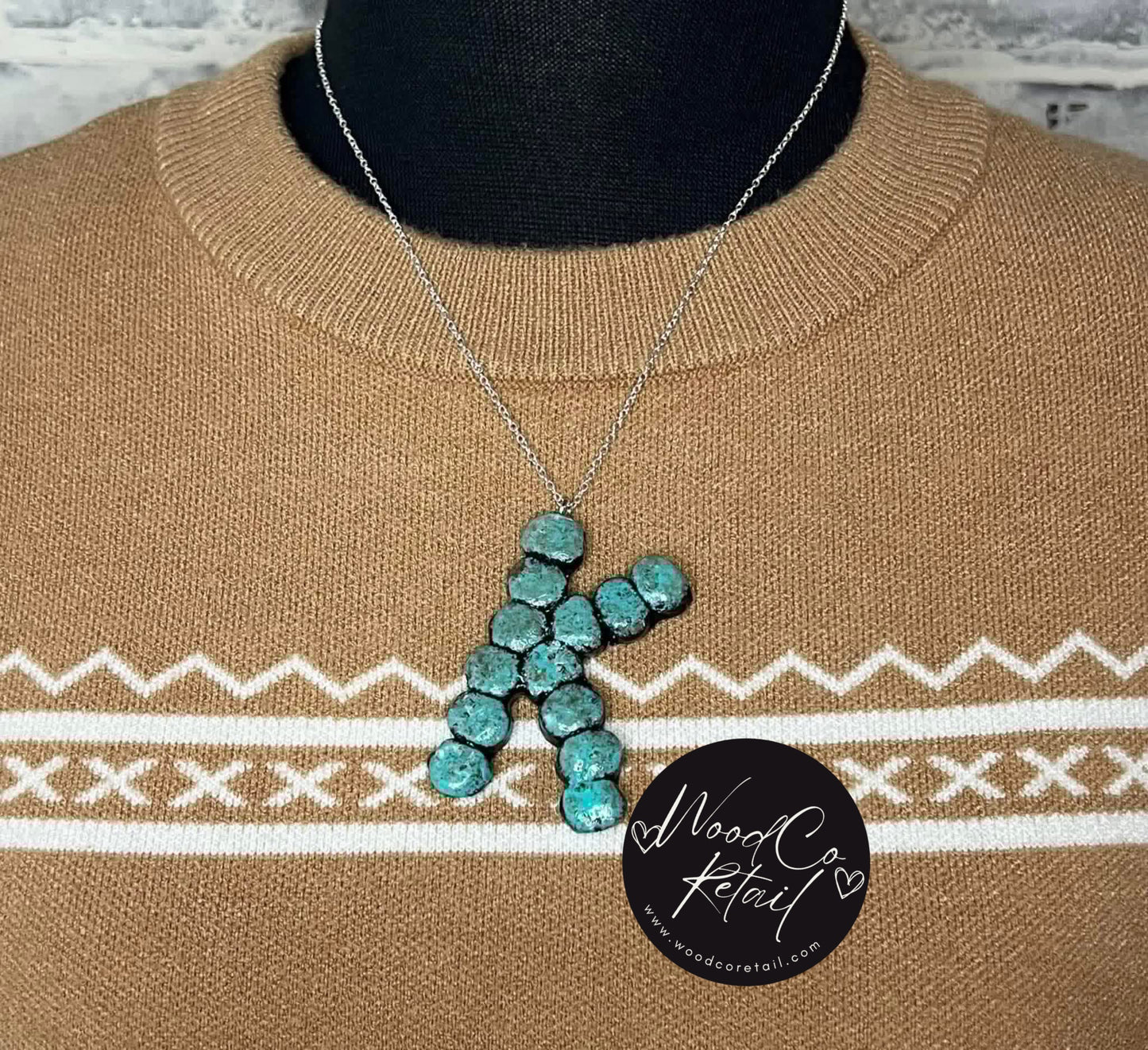 Initial necklace