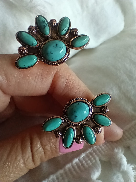 Copper Colored Metal Cuff Bracelet