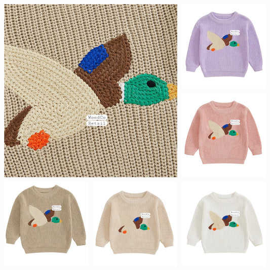 Duck knit sweaters