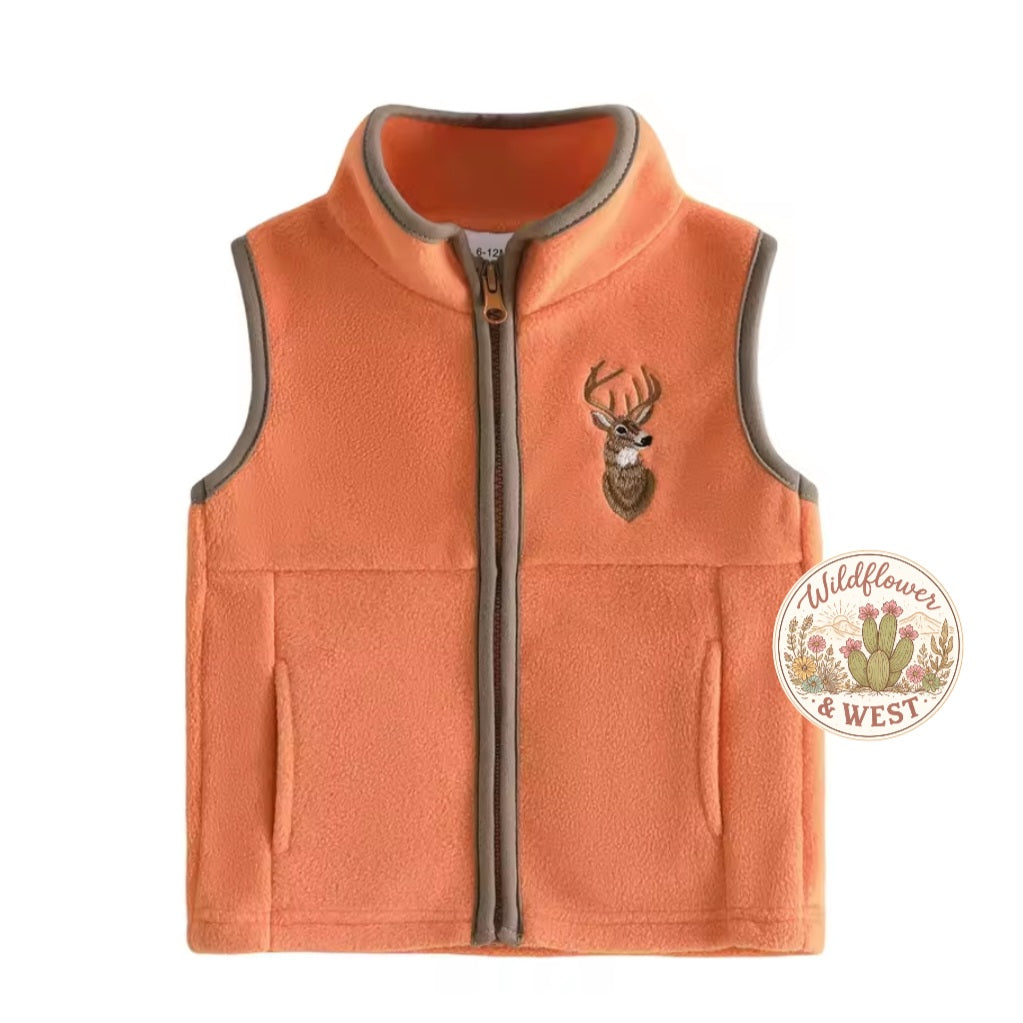 Little Outdoorsman Vests