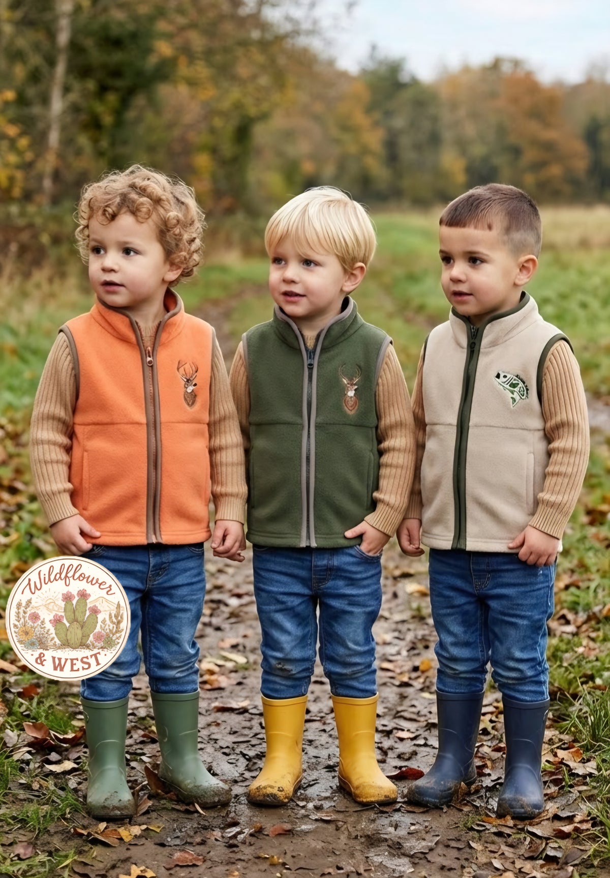 Little Outdoorsman Vests