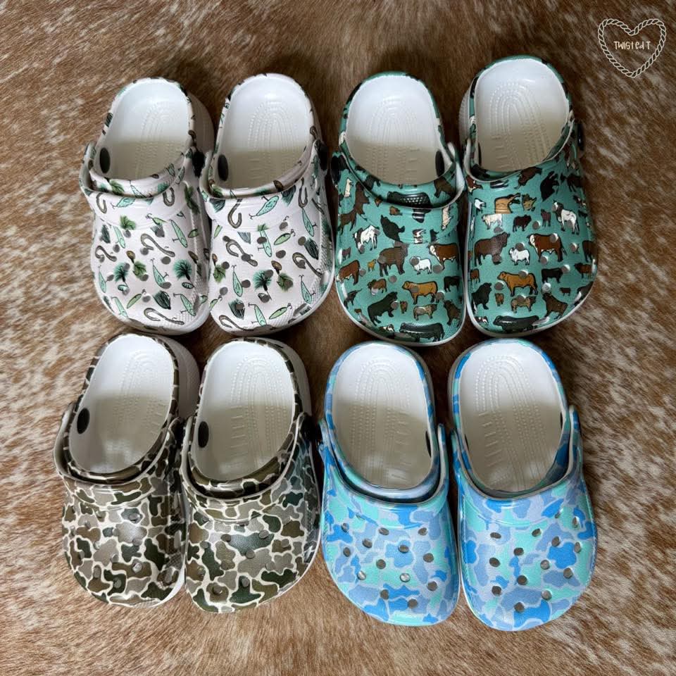 Buckin' Around Clogs (kids)