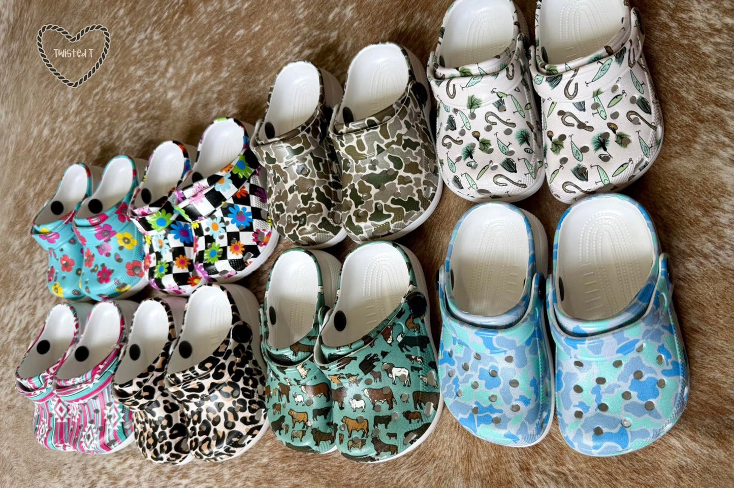 Buckin' Around Clogs (kids)