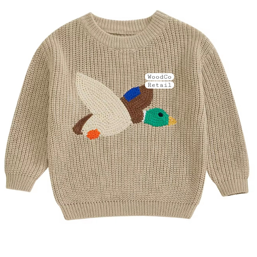 Duck knit sweaters