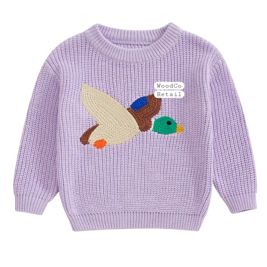 Duck knit sweaters
