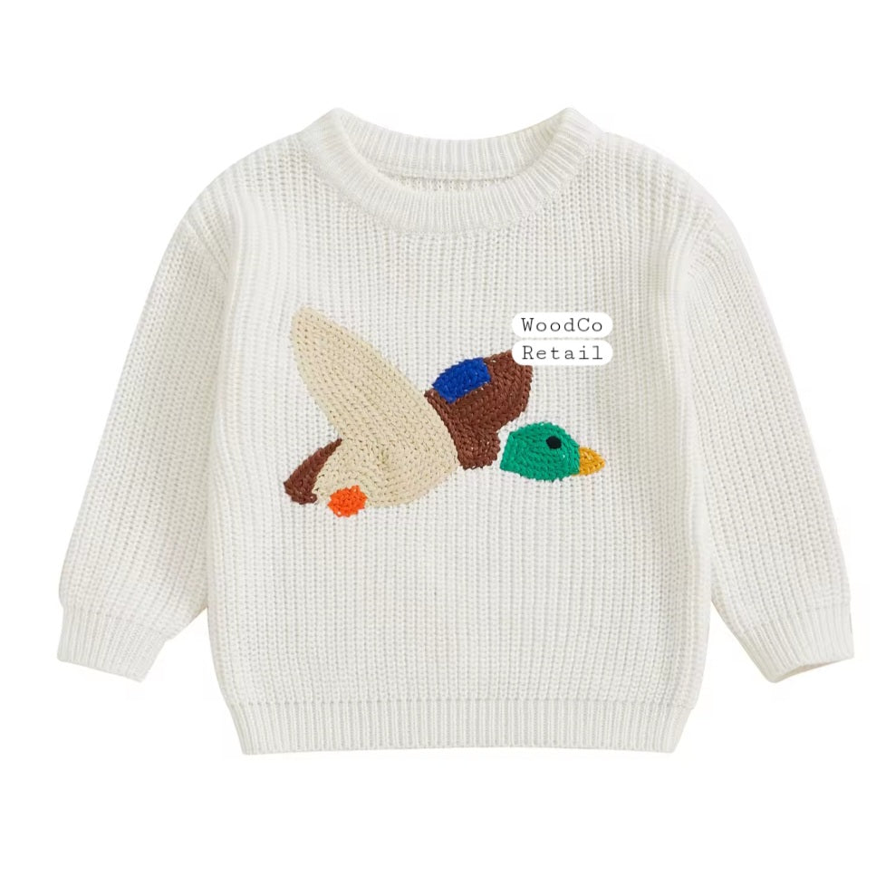Duck knit sweaters