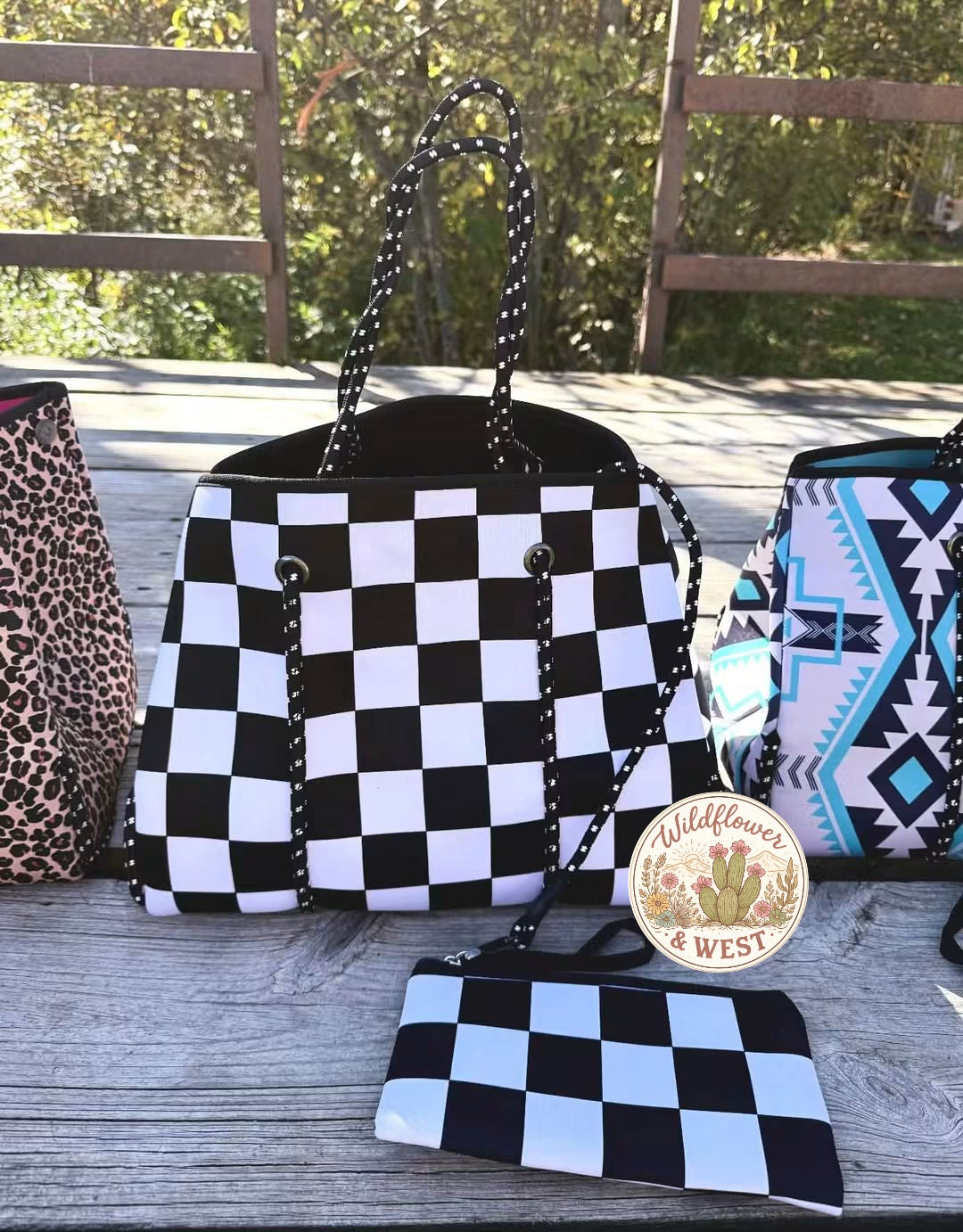Backroad Bound Travel Tote