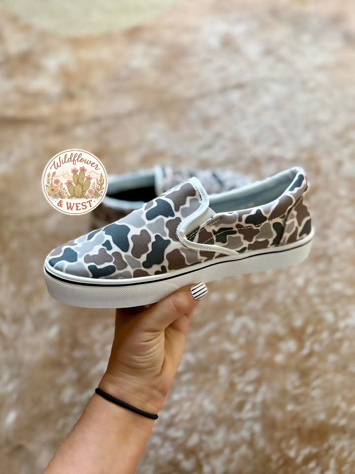 THE “WILD CARD” SLIP-ONS