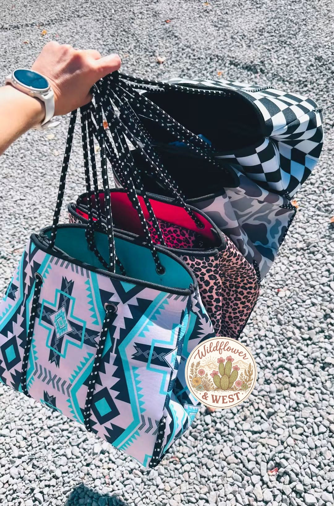 Backroad Bound Travel Tote