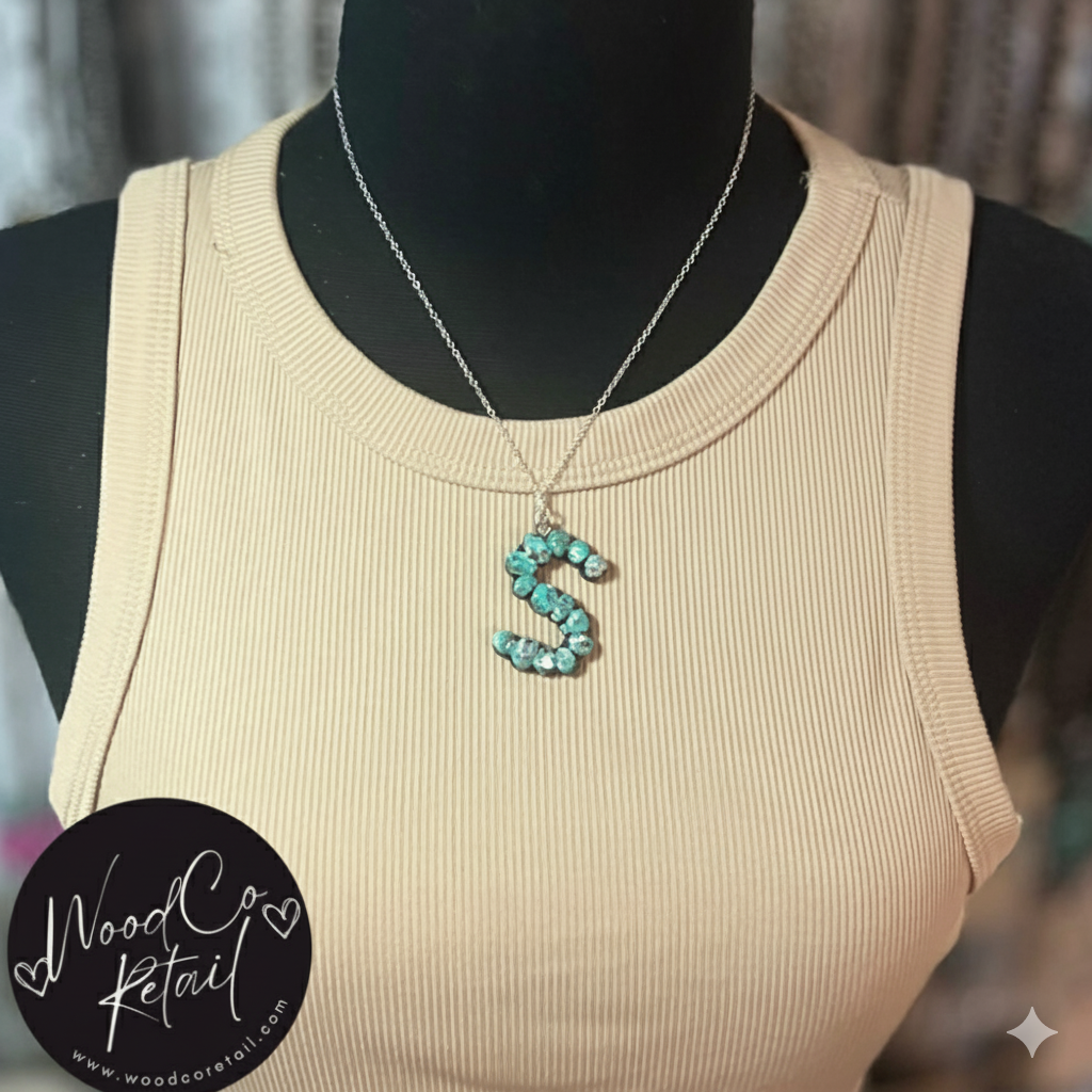 Initial necklace