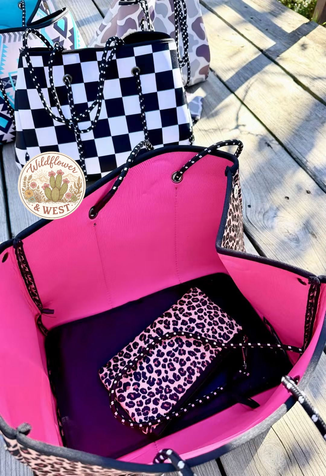 Backroad Bound Travel Tote