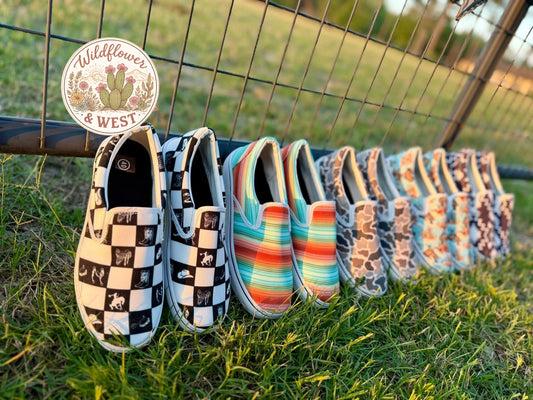THE “WILD CARD” SLIP-ONS