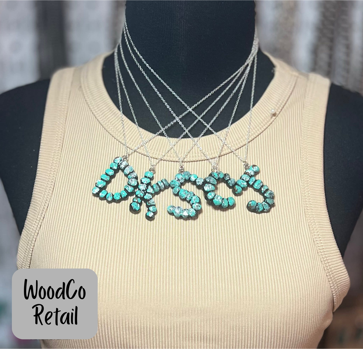 Initial necklace