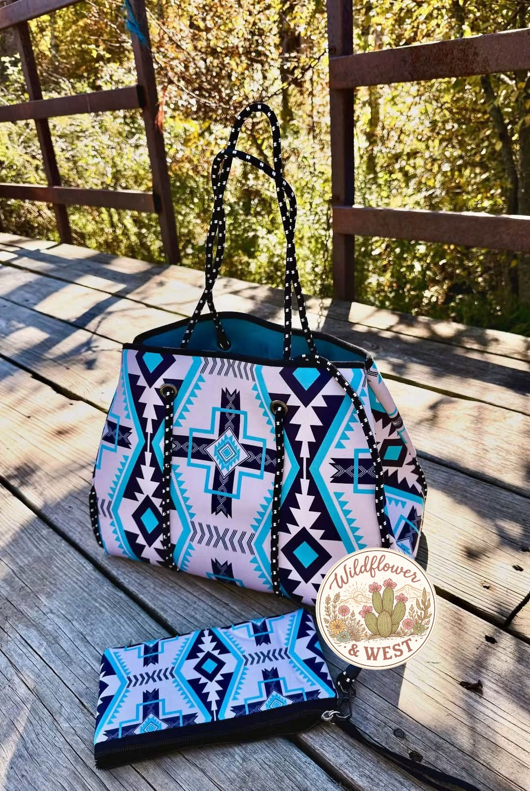 Backroad Bound Travel Tote